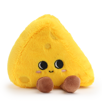 MEEKA HOUSE Delicious Desserts Collection Cheese Plush Toy for Infants, Toddlers, Kids