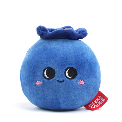 MEEKA HOUSE Fruit & Vegetable Park Collection Blueberry Plush Toy for Infants, Toddlers, Kids