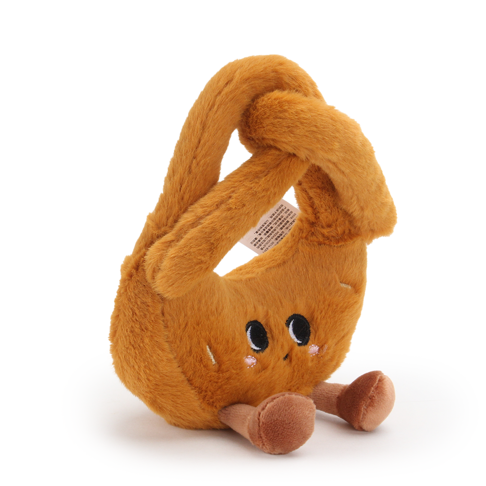 MEEKA HOUSE Delicious Desserts Collection Pretzel Plush Toy for Infants, Toddlers, Kids