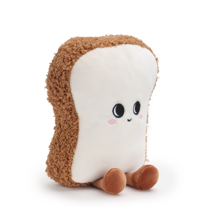 MEEKA HOUSE Delicious Desserts Collection Sliced bread Plush Toy for Infants, Toddlers, Kids