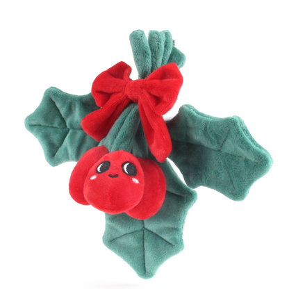 MEEKA HOUSE Happy Christmas Collection Christmas holly Plush Toy for Infants, Toddlers, Kids