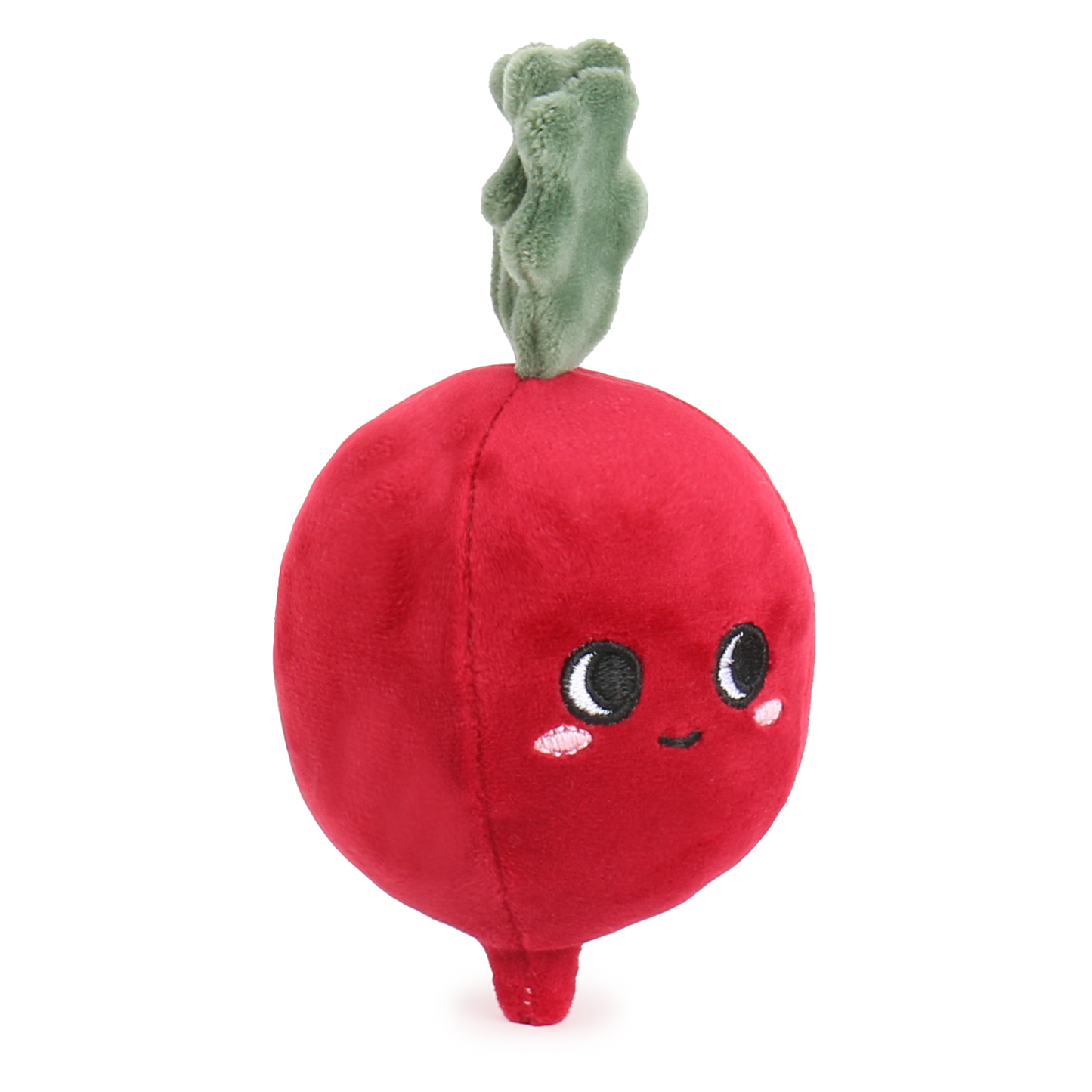 MEEKA HOUSE Fruit & Vegetable Park Collection Red radish Plush Toy for Infants, Toddlers, Kids