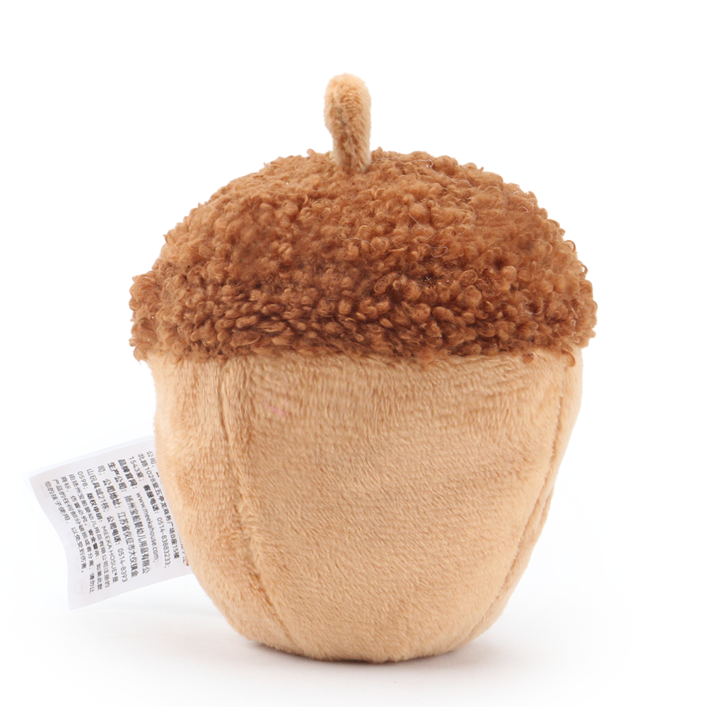 MEEKA HOUSE Fruit & Vegetable Park Collection Chinese chestnut Plush Toy for Infants, Toddlers, Kids