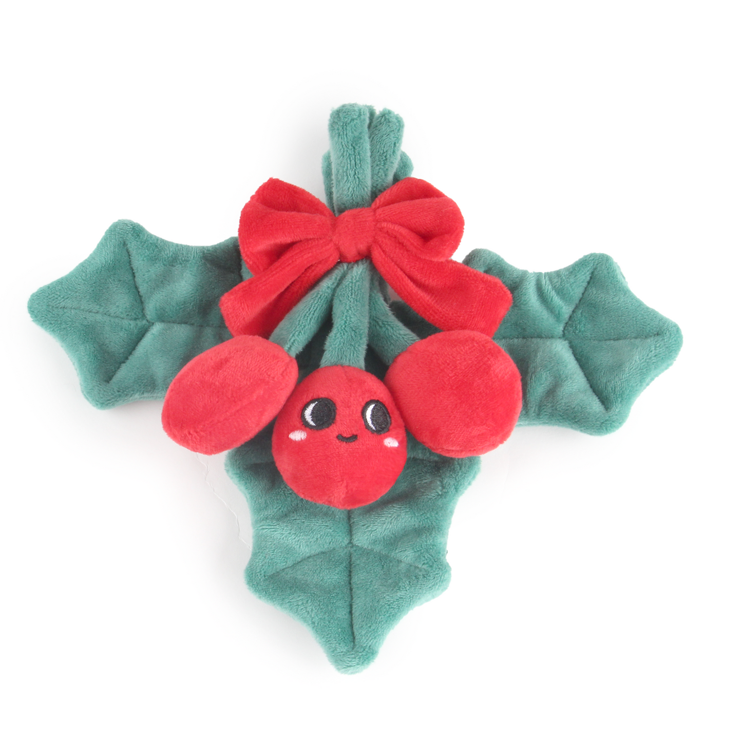 MEEKA HOUSE Happy Christmas Collection Christmas holly Plush Toy for Infants, Toddlers, Kids