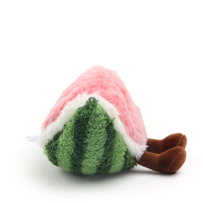 MEEKA HOUSE Fruit & Vegetable Park Collection Watermelon Plush Toy for Infants, Toddlers, Kids