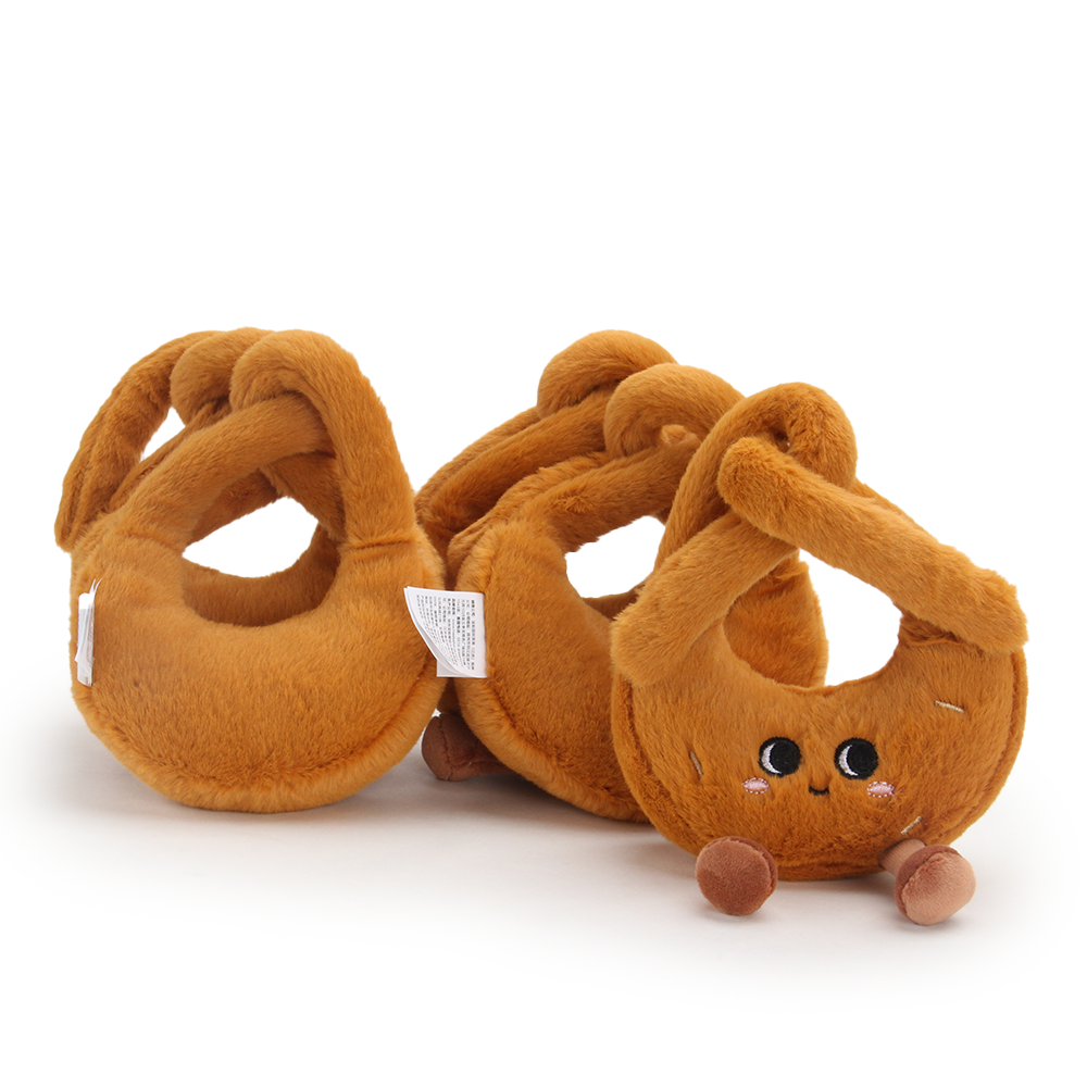 MEEKA HOUSE Delicious Desserts Collection Pretzel Plush Toy for Infants, Toddlers, Kids