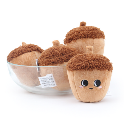 MEEKA HOUSE Fruit & Vegetable Park Collection Chinese chestnut Plush Toy for Infants, Toddlers, Kids