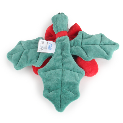 MEEKA HOUSE Happy Christmas Collection Christmas holly Plush Toy for Infants, Toddlers, Kids