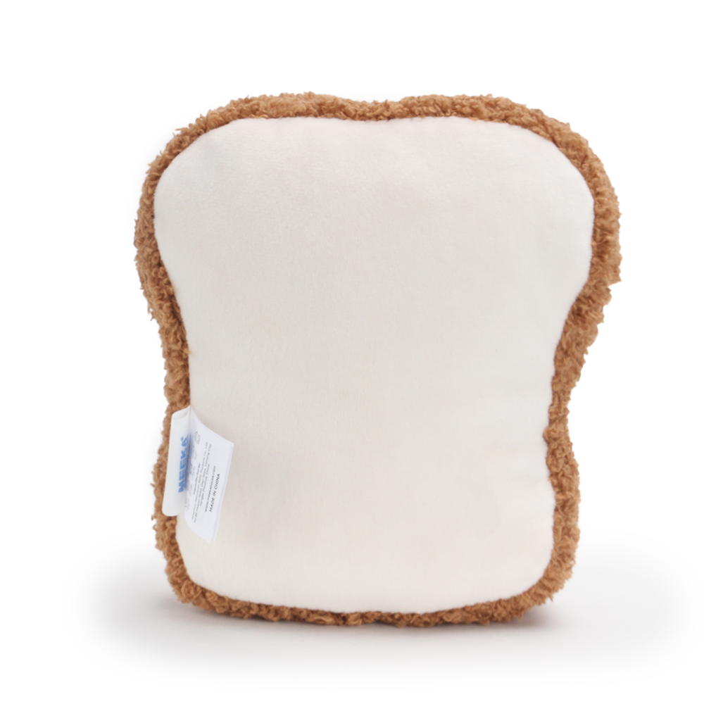 MEEKA HOUSE Delicious Desserts Collection Sliced bread Plush Toy for Infants, Toddlers, Kids