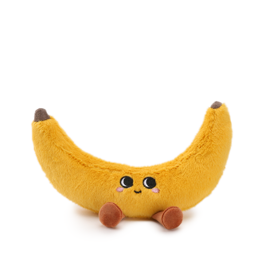 MEEKA HOUSE Fruit & Vegetable Park Collection  Banana Plush Toy for Infants, Toddlers, Kids