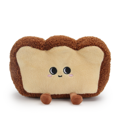 MEEKA HOUSE Delicious Desserts Collection Toast Plush Toy for Infants, Toddlers, Kids